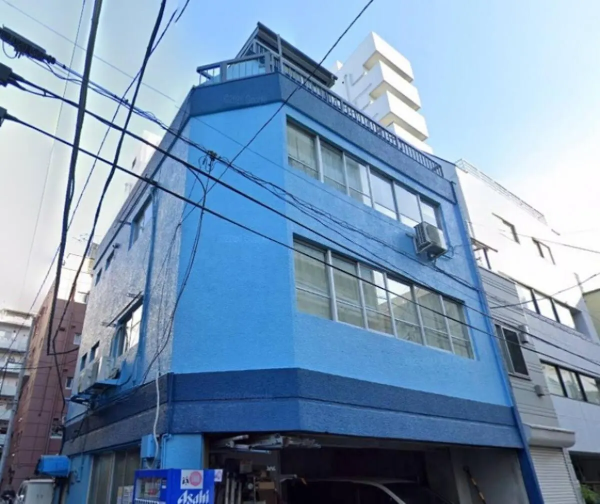 Sky Blue House Asakusabashi Tokyo Japan
